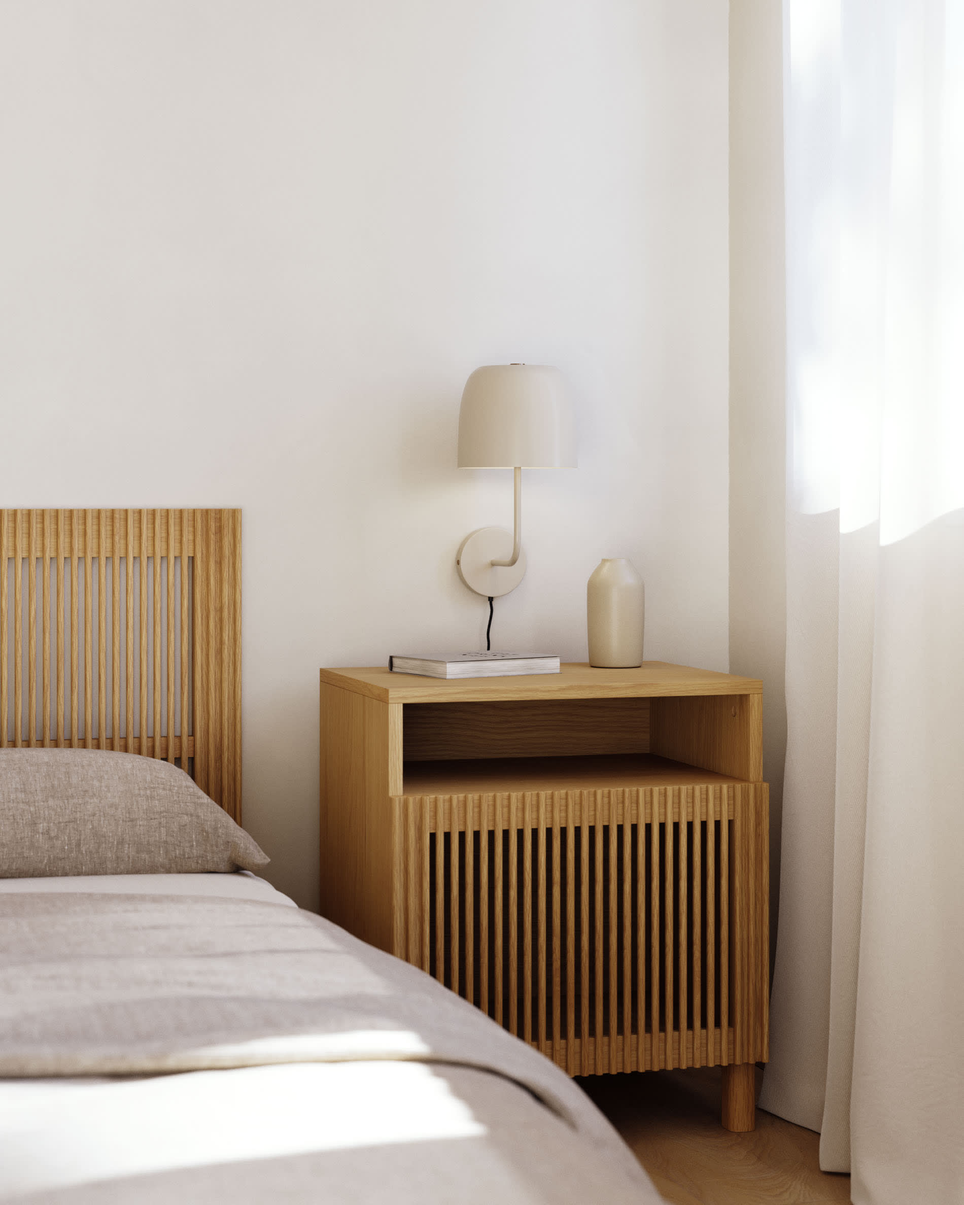 Japandi Beside Wall Light