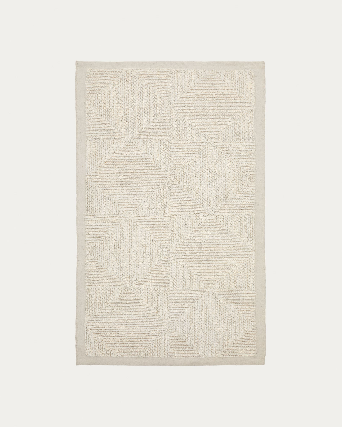 Japandi Geometric Rug