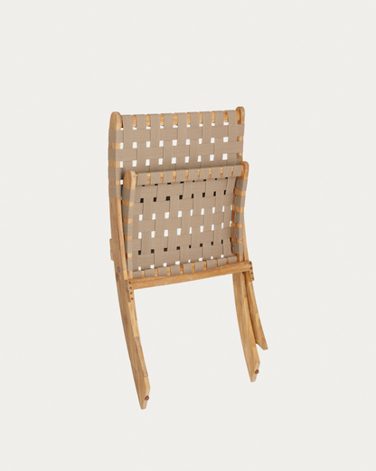 Japandi Folding Chair