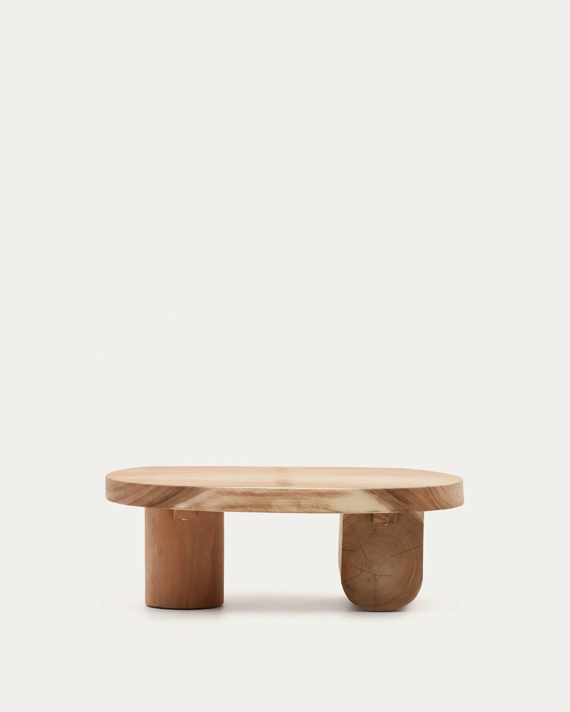 Driftwood Japandi Coffee Table in solid mungur wood