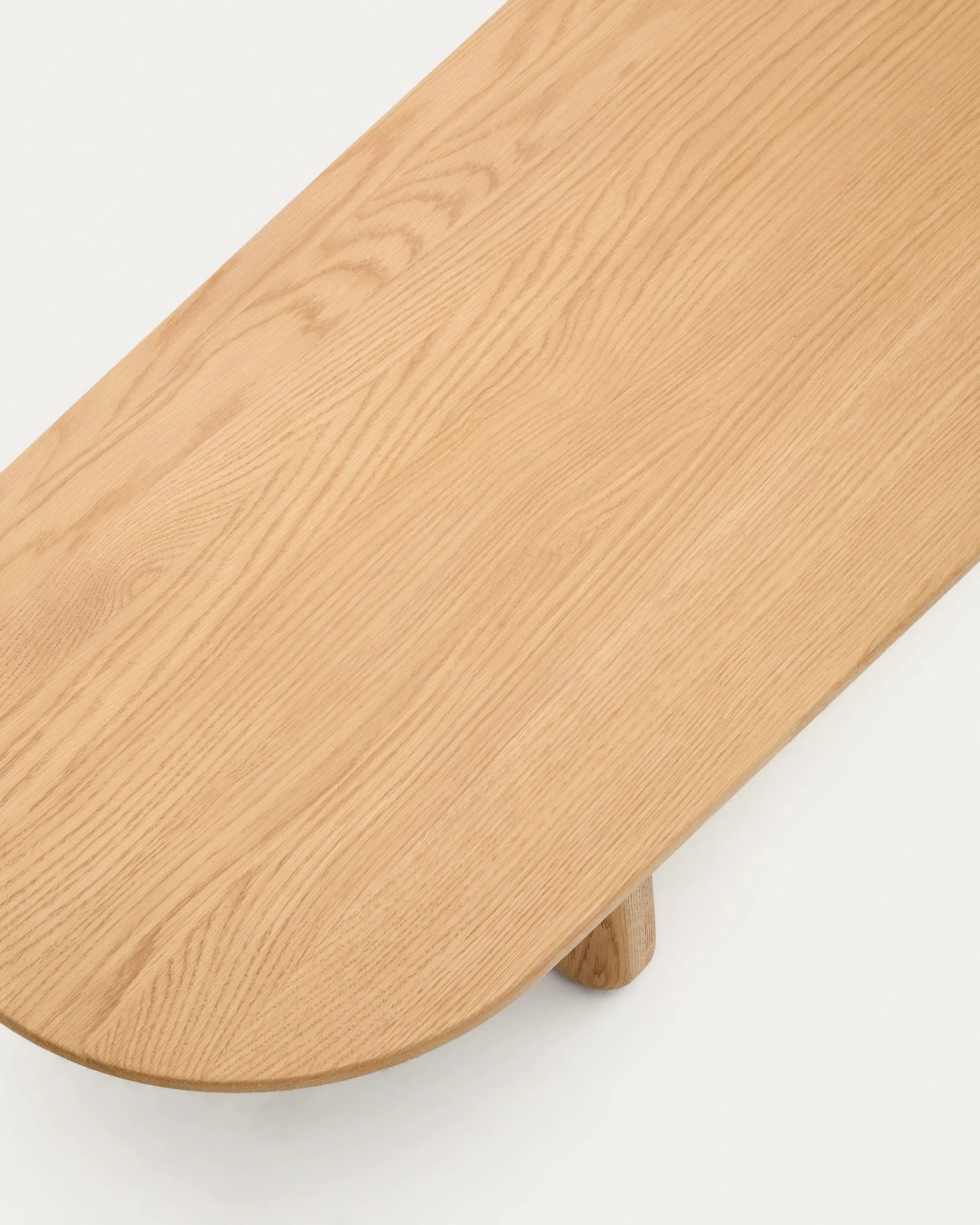 Light Wood Organic Japandi Coffee Table