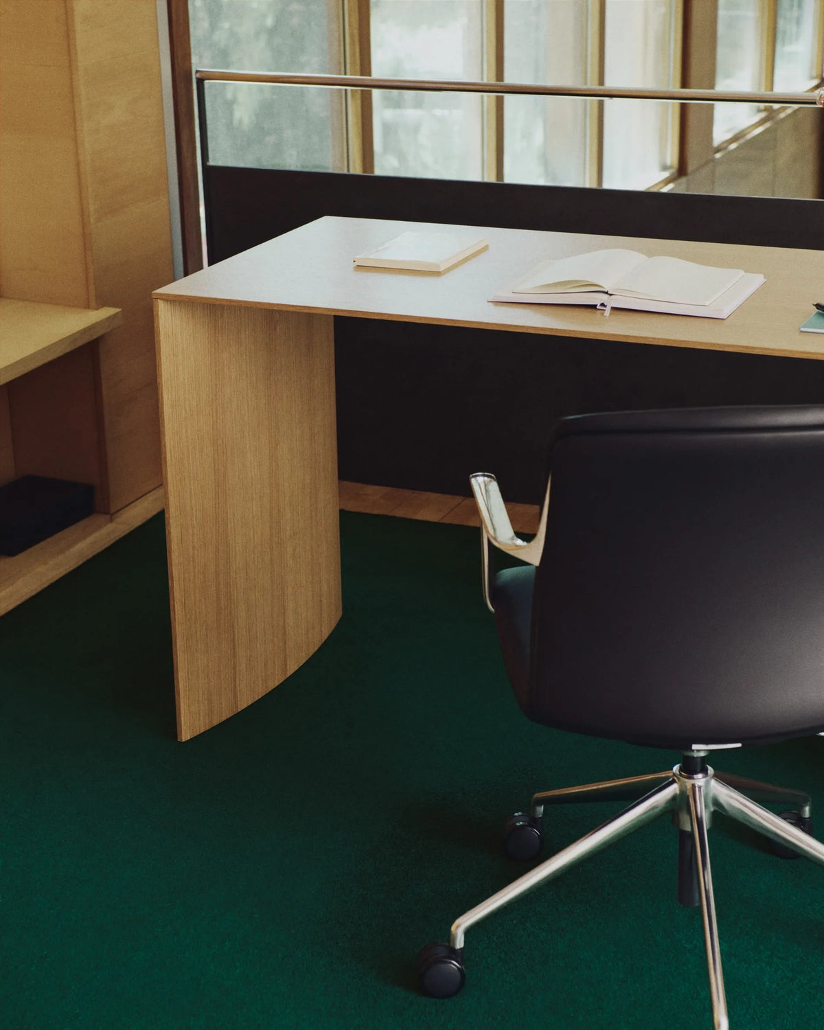 Light Wood Japandi Desk