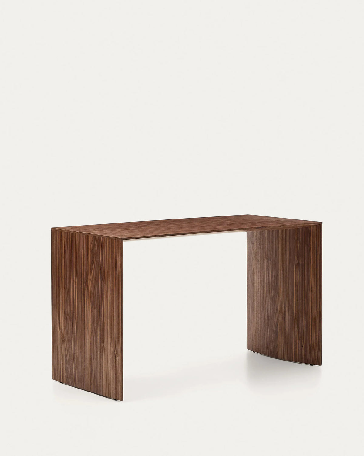 Walnut Japandi Desk in walnut veneer