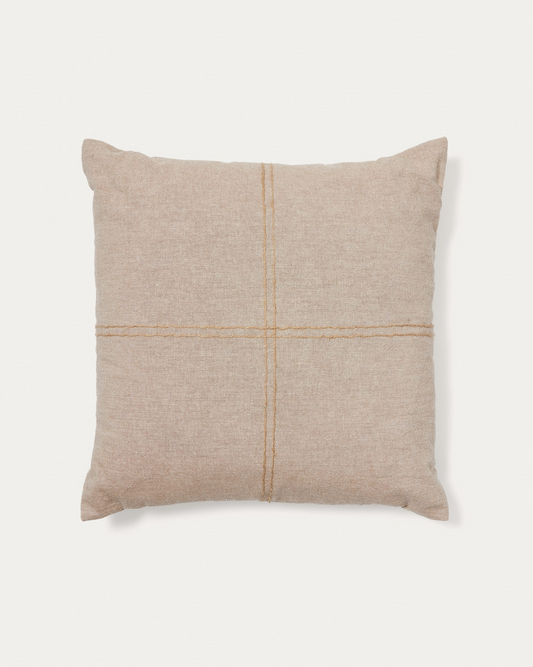 Beige Japandi Cushion Cover