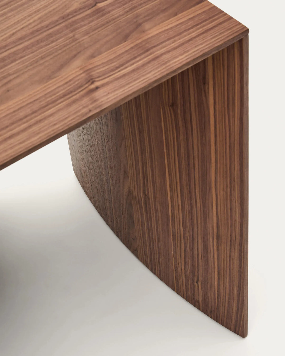 Walnut Japandi Desk