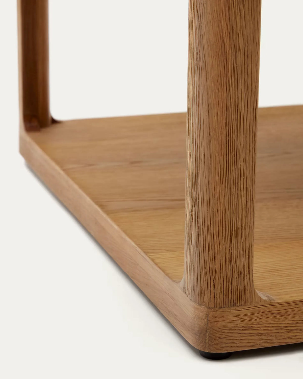 Light Wood Japandi Rectangular Coffee Table